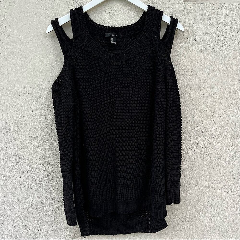 Forever 21 Open Shoulder Sweater S